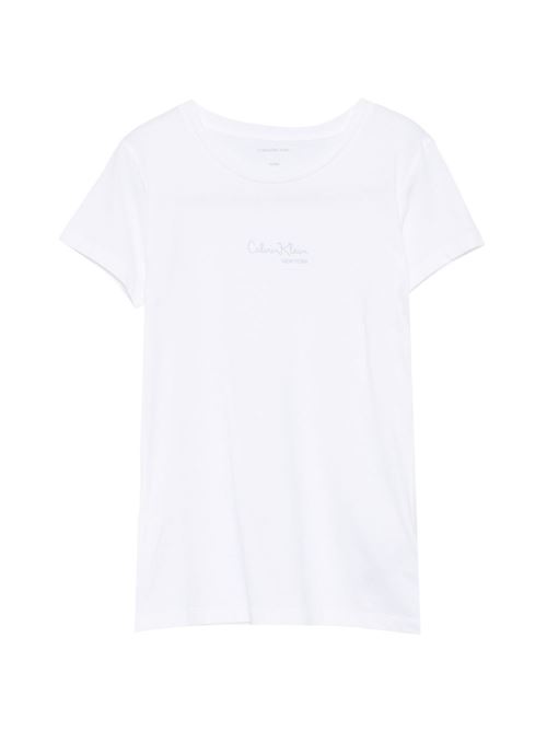 T-shirt bambina Calvin Klein bianca Calvin Klein Kids | IG0IG03061YAF
